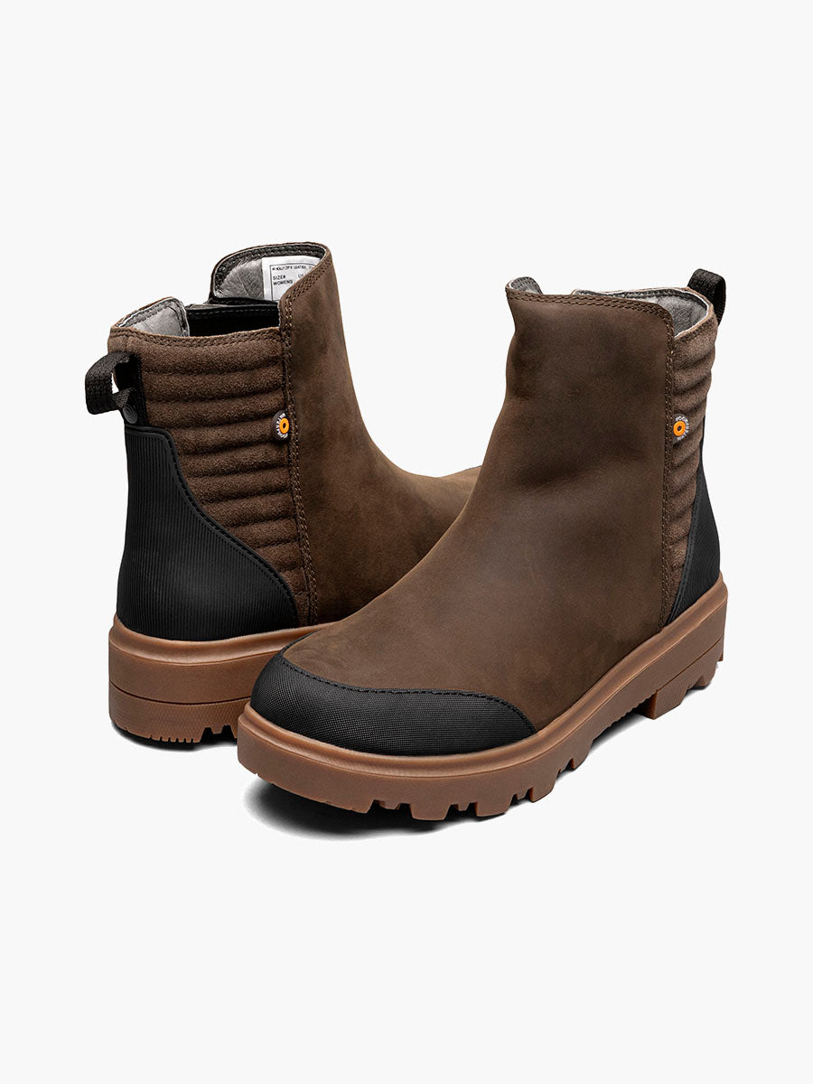 Holly Zip Leather II | BOGS Women