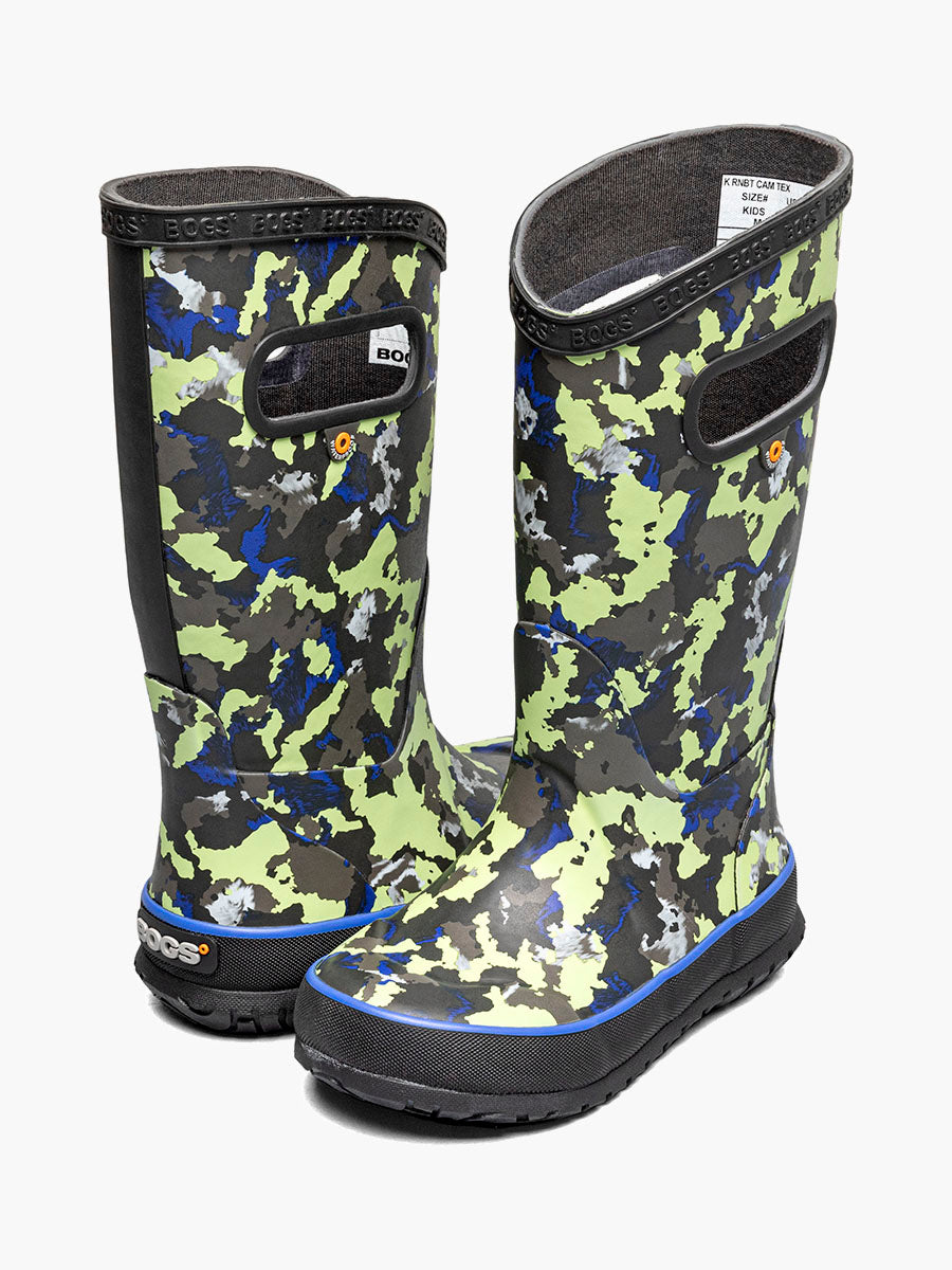 Rainboot Camo Texture | BOGS Kids