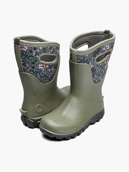 Classic Seamless Mid- Demure Floral | BOGS Women