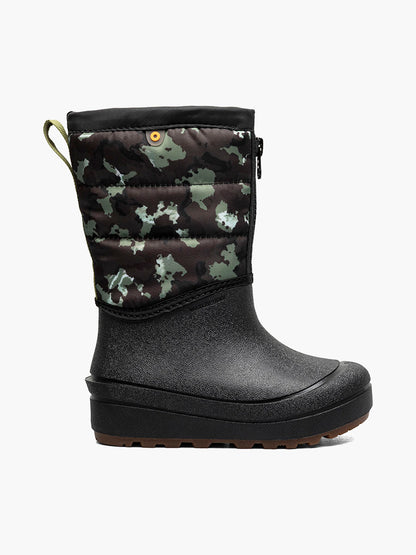 Snow Shell Zip Camo Texture | BOGS Kids