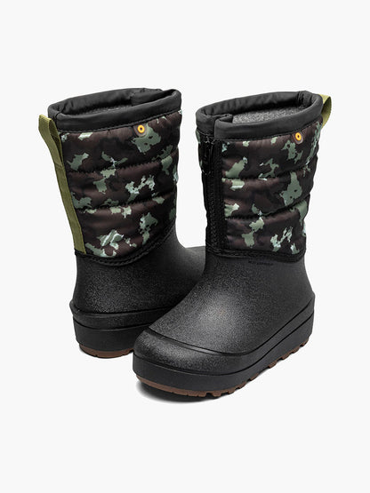 Snow Shell Zip Camo Texture | BOGS Kids